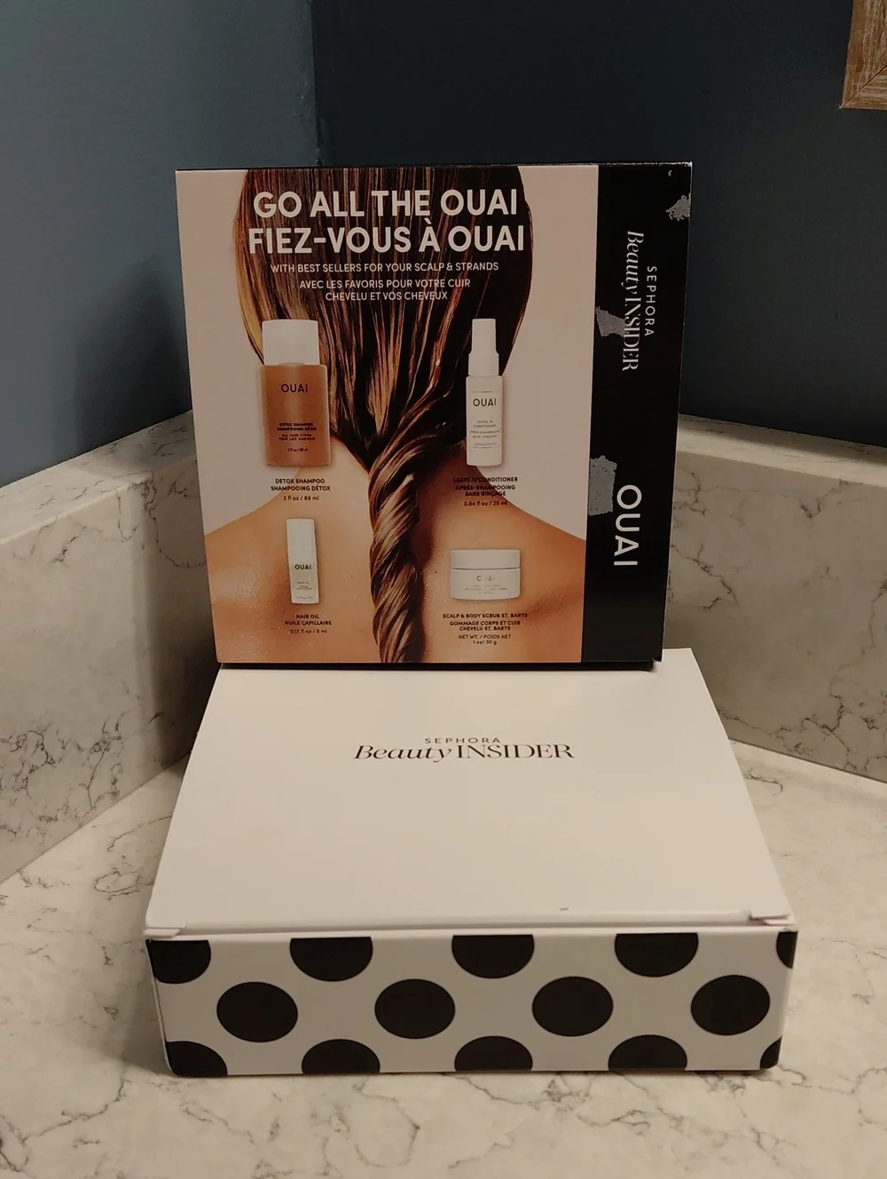 OUAI Go All The Quai 4 PIECE New In Box Gift Set